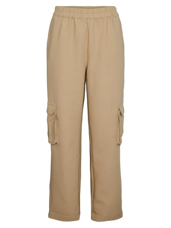 Store YAS Recco Mw Ankle Pant Sand