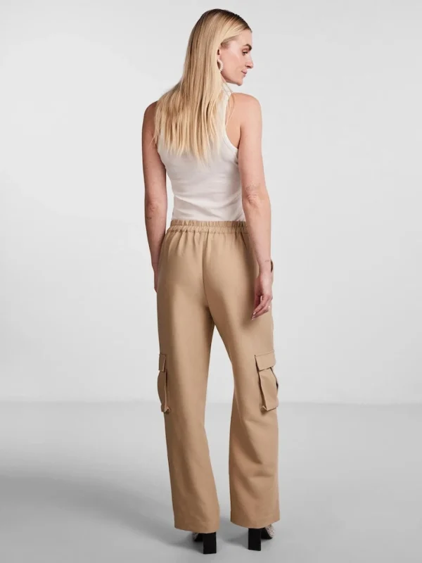 Store YAS Recco Mw Ankle Pant Sand