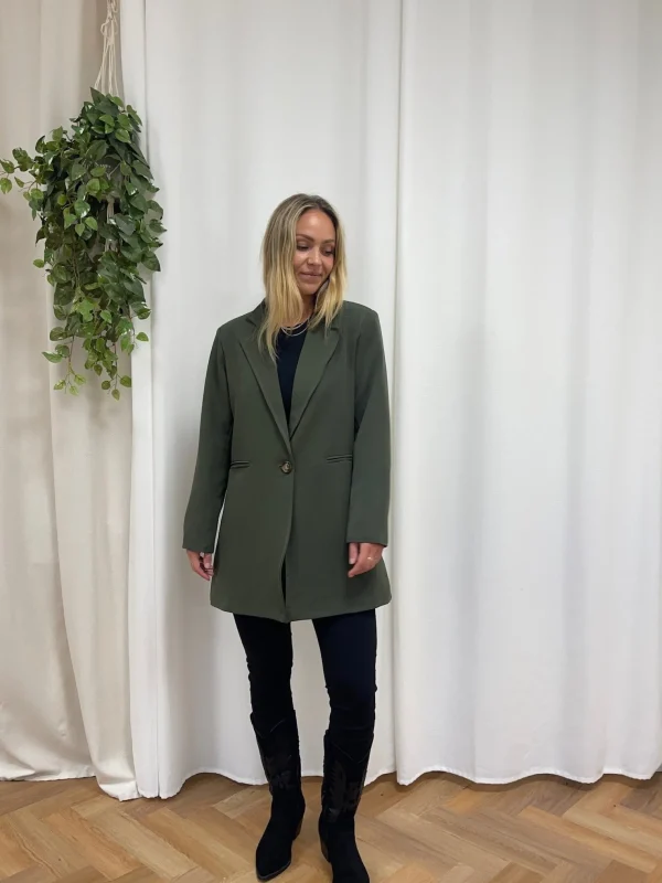 Discount Marta du Chateau 4926 Blazer Aw Military