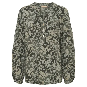Outlet Marta du Chateau 8500 Mdc Ronja Shirt Military Print