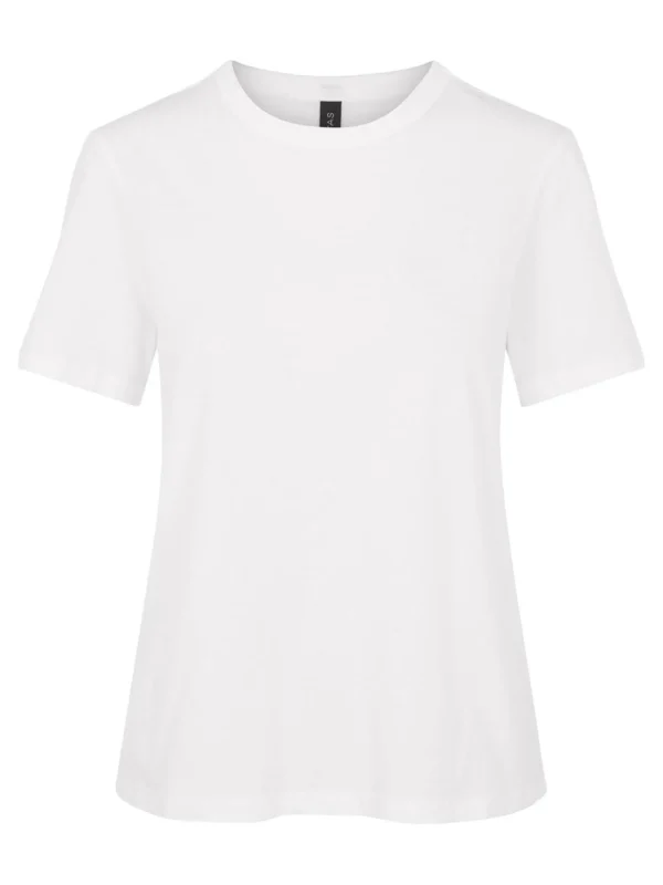 Online YAS Sarita Ss O-Neck T-Shirt White